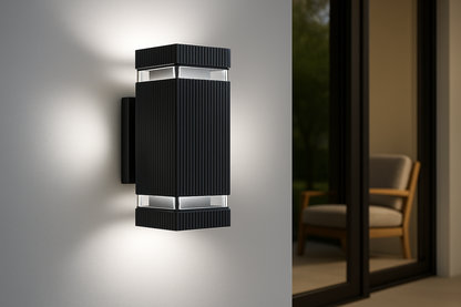 Modern Outdoor Wall Light | Waterproof Exterior LED Lamp