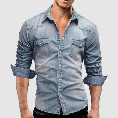 Men’s Slim Fit Shirt | Modern Casual Button Shirt