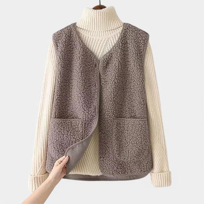 Cozy Sleeveless Vest for Women | Warm Winter Layer