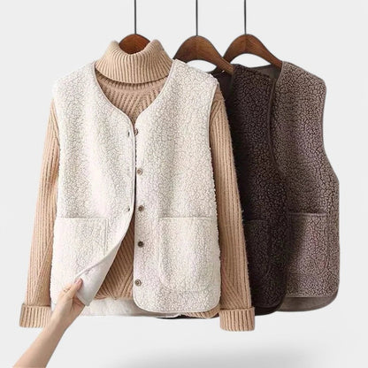 Cozy Sleeveless Vest for Women | Warm Winter Layer