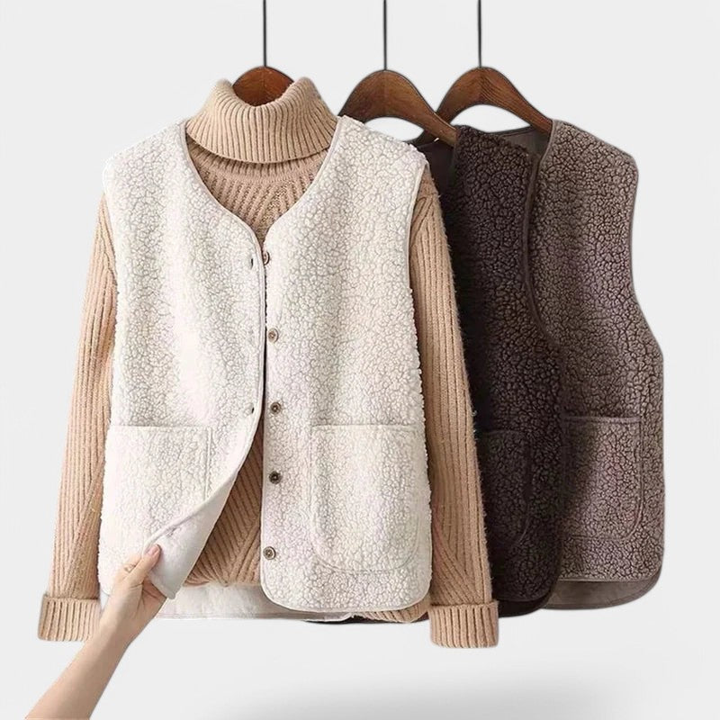 Cozy Sleeveless Vest for Women | Warm Winter Layer