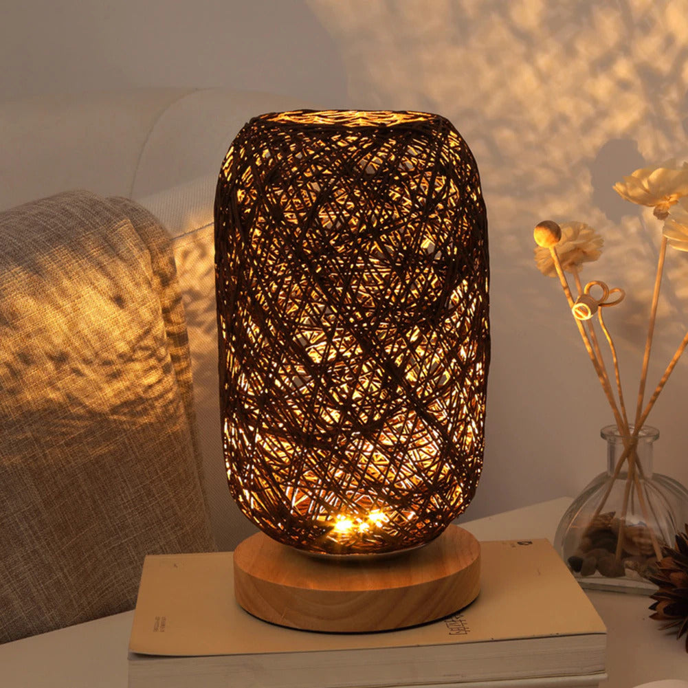 Cozy Twine Desk Light