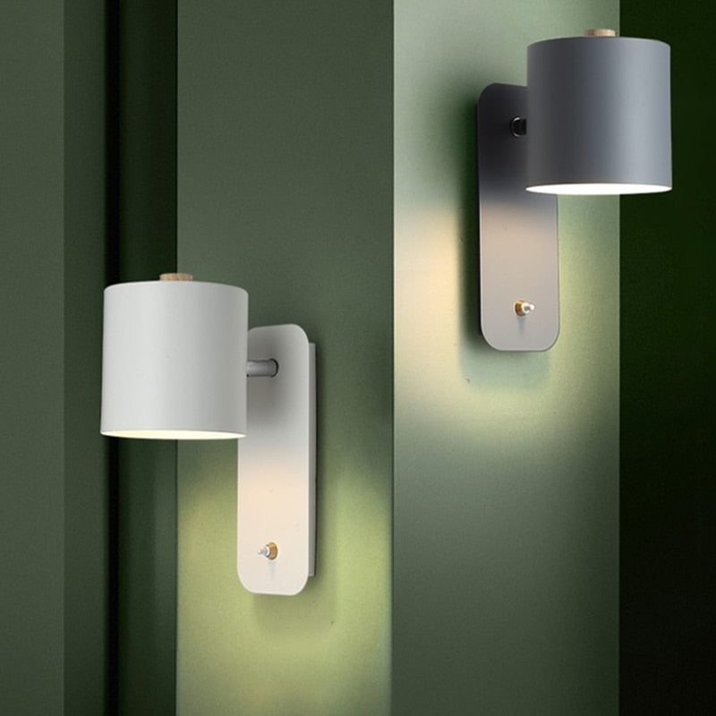 Modern LED Wall Lamp | Indoor Home Decor Light with Switch