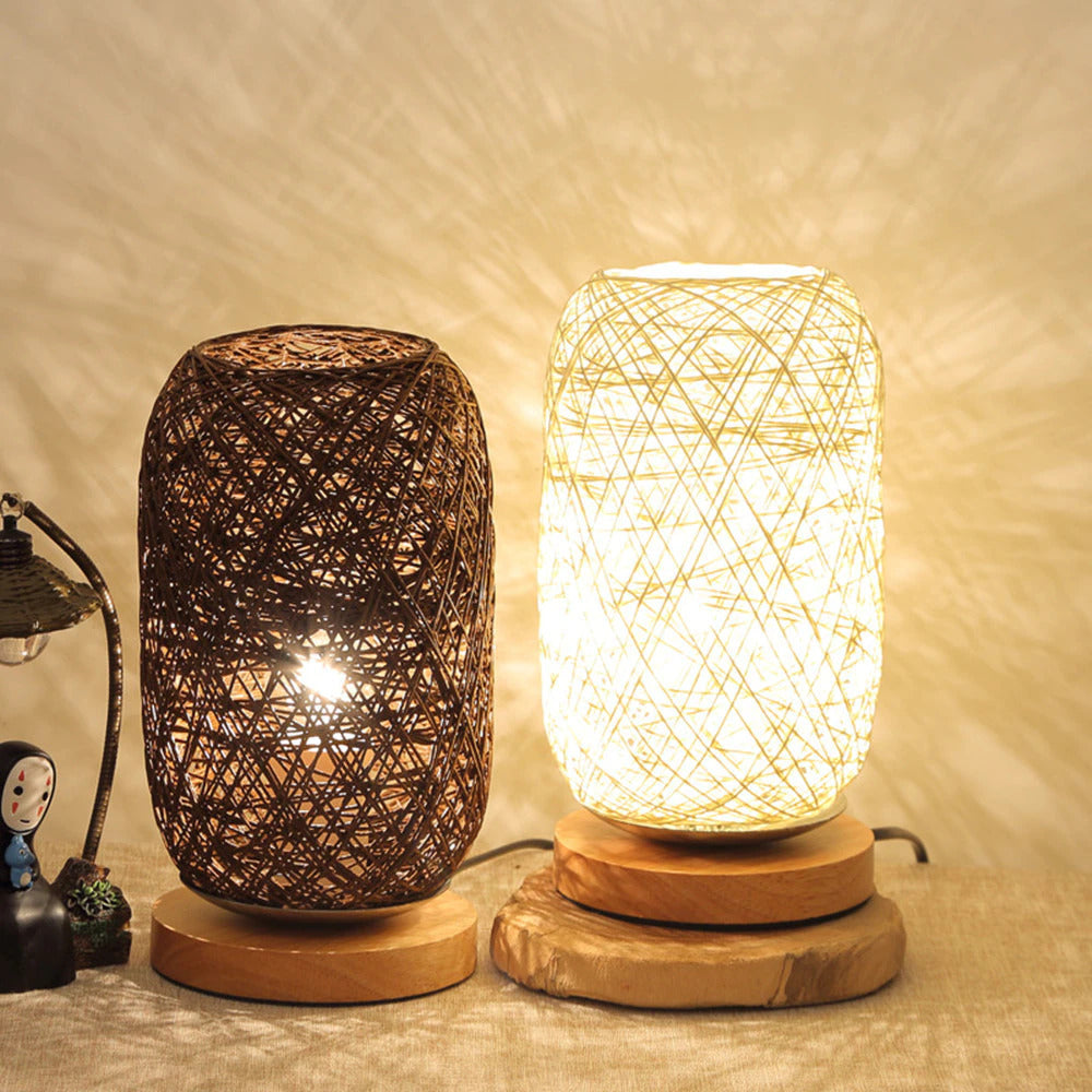 Cozy Twine Desk Light