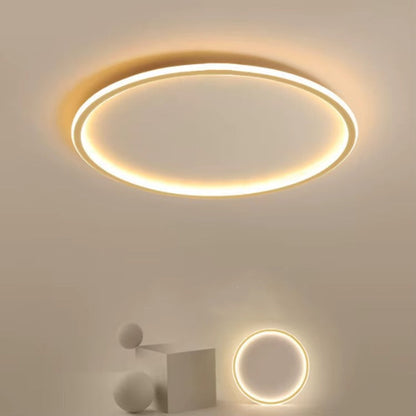 Modern Circular Ceiling Light | Living Room Flush Mount Lamp
