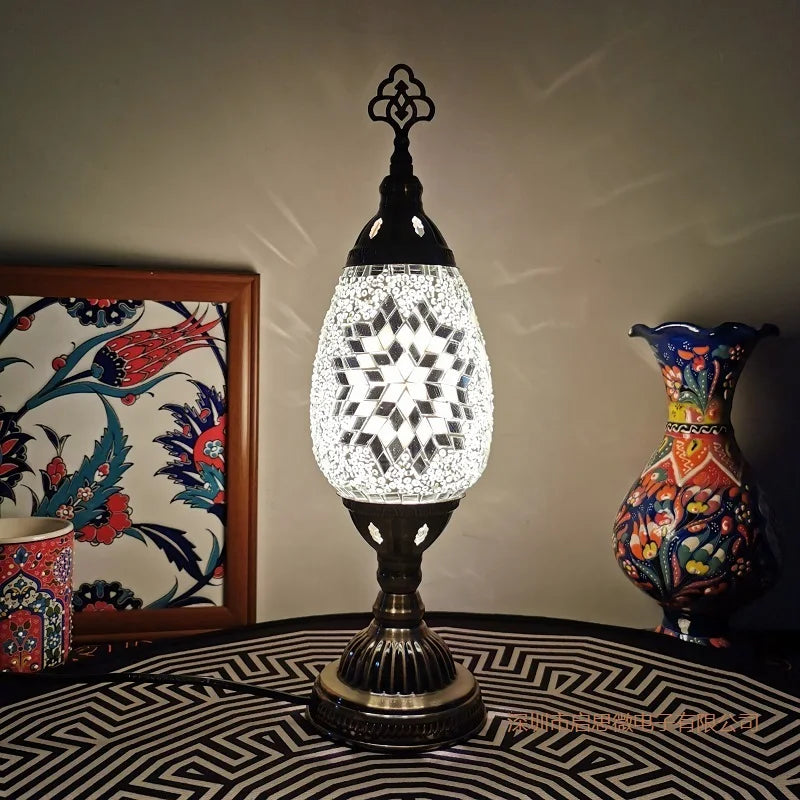 Luxyecs - Mosaic Table Lamp