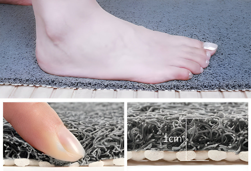 Sororia Non-Slip Shower Mat with Soft Foot Support