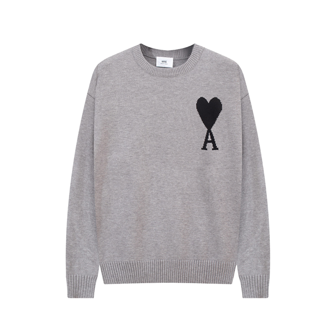 Unisex Sweater with Heart Print | Soft