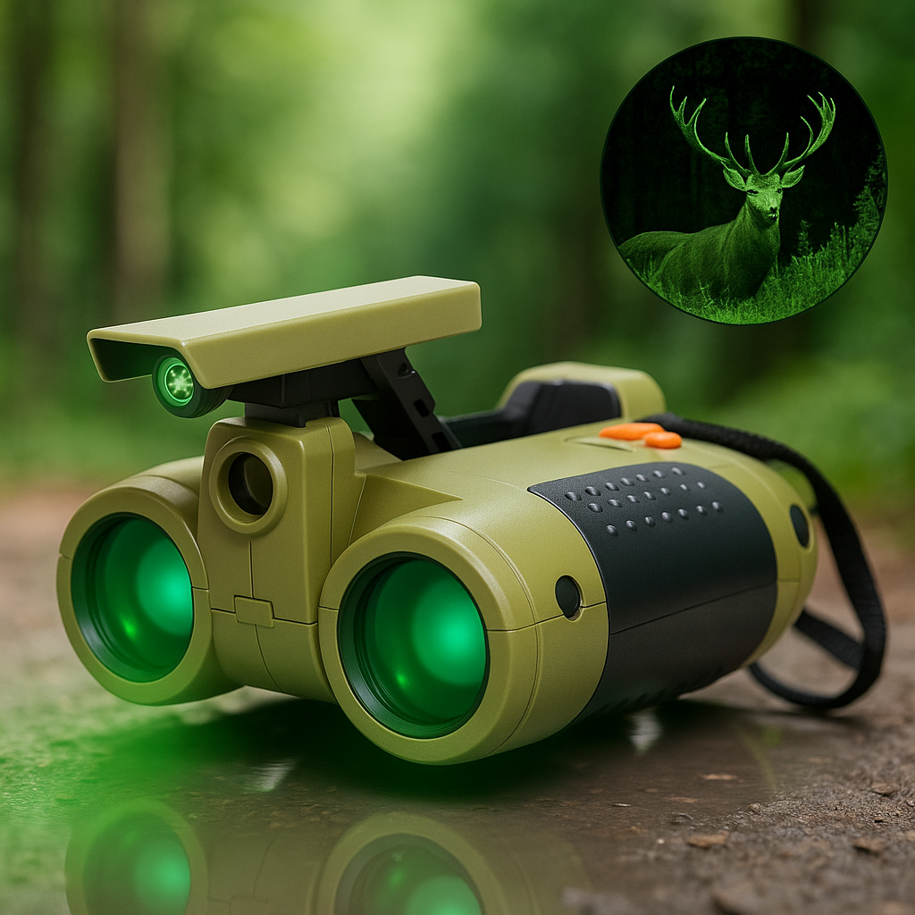 Night Vision Binoculars for Kids | Adventure Toy with Clear Viewing