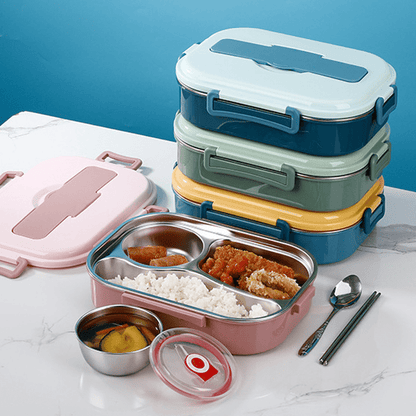 Insulated Thermal Lunch Box | Leakproof and Multi-Compartment Design