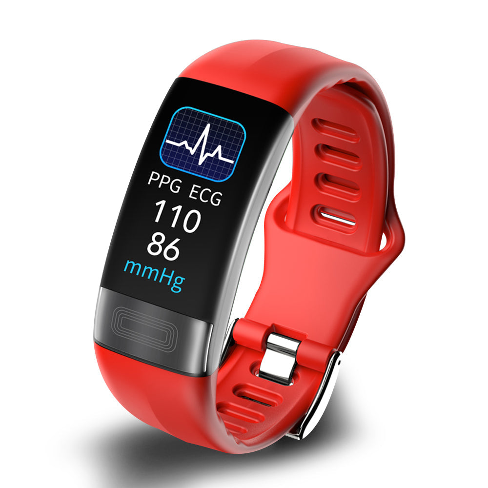 Smart Wristband Blood Pressure Monitor – ECG, Heart Rate, Oxygen Saturation & Sleep Tracker – FDA Approved