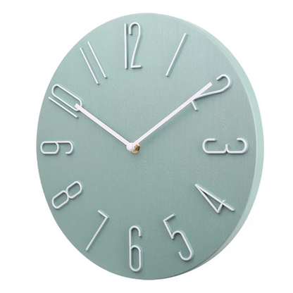 Large Modern Wall Clock | Silent Quartz Movement with Minimalist Design