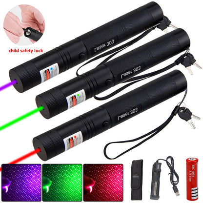 Rechargeable Outdoor Laser Pointer with Long Range