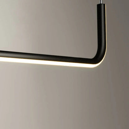 Modern Linear Pendant Light | Minimalist LED Hanging Lamp
