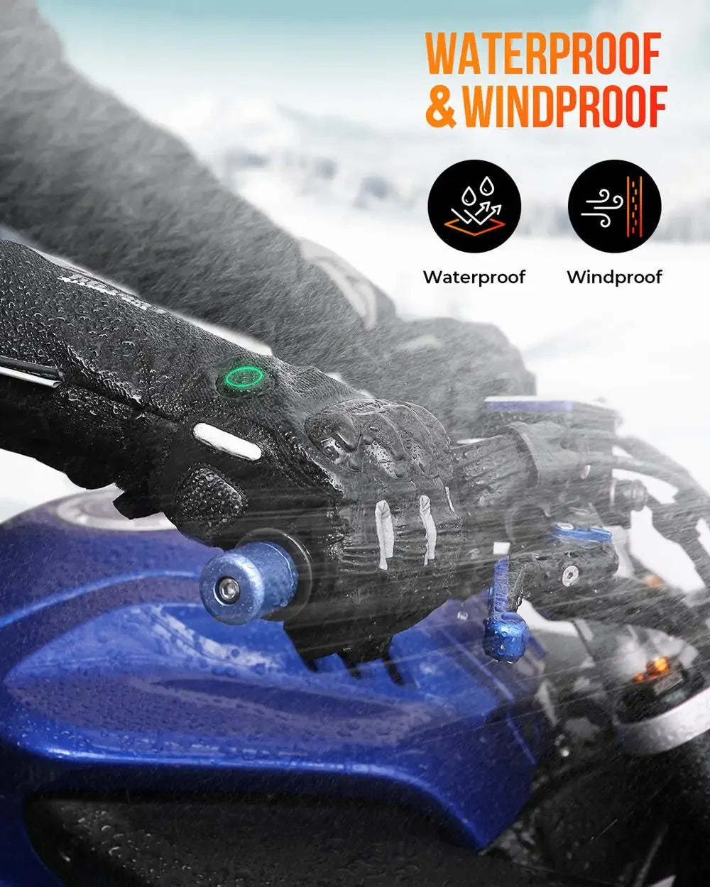Heated Winter Gloves | Rechargeable Warm Outdoor Wear