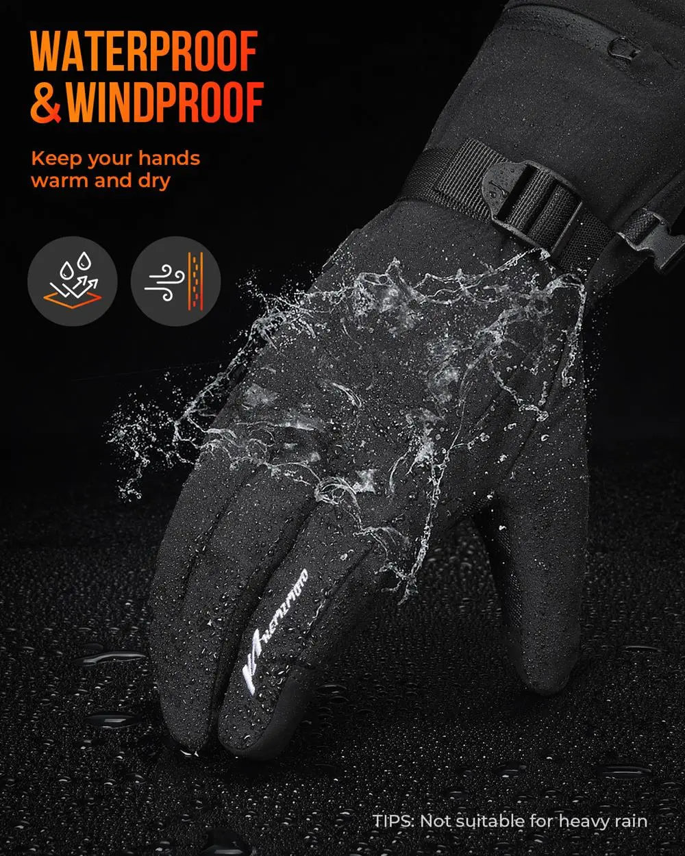 Heated Winter Gloves | Rechargeable Warm Outdoor Wear