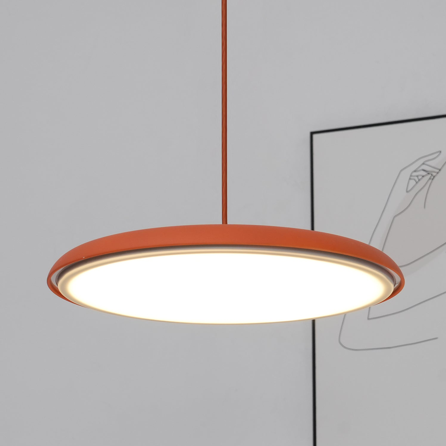 Dining Room Pendant Light | Modern LED Hanging Ceiling Lamp