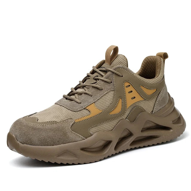 Men’s Safety Work Shoes | Kevlar Anti-Puncture Sneakers