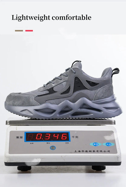 Men’s Safety Work Shoes | Kevlar Anti-Puncture Sneakers