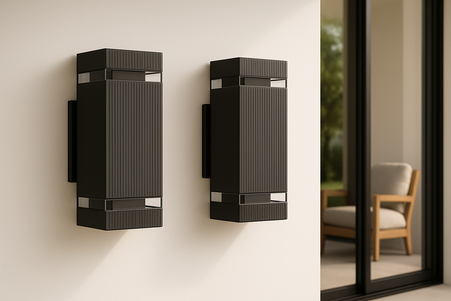 Modern Outdoor Wall Light | Waterproof Exterior LED Lamp