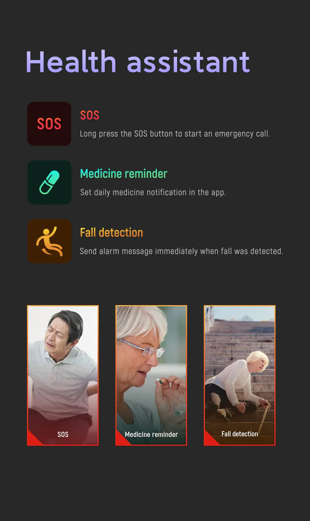 Smart Fitness Watch | Heart Rate and Activity Tracker