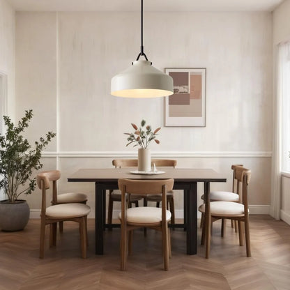Nerys Nordic Pendant Light | Minimalist Morandi Matte Metal Ceiling Light