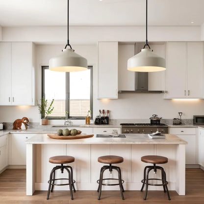 Nerys Nordic Pendant Light | Minimalist Morandi Matte Metal Ceiling Light