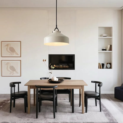 Nerys Nordic Pendant Light | Minimalist Morandi Matte Metal Ceiling Light