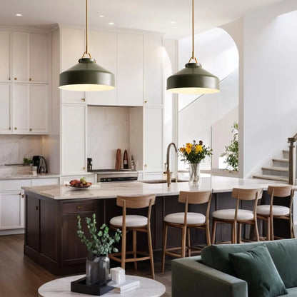 Nerys Nordic Pendant Light | Minimalist Morandi Matte Metal Ceiling Light