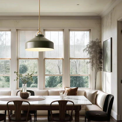 Nerys Nordic Pendant Light | Minimalist Morandi Matte Metal Ceiling Light