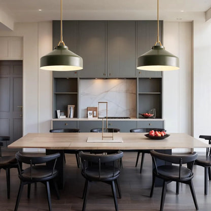 Nerys Nordic Pendant Light | Minimalist Morandi Matte Metal Ceiling Light