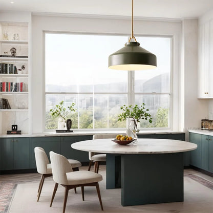 Nerys Nordic Pendant Light | Minimalist Morandi Matte Metal Ceiling Light