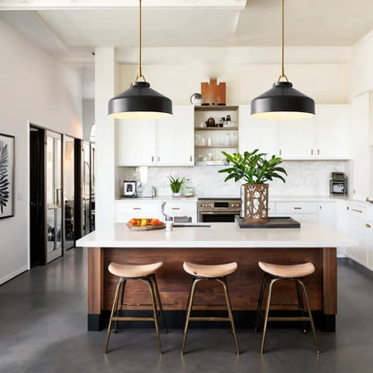 Nerys Nordic Pendant Light | Minimalist Morandi Matte Metal Ceiling Light