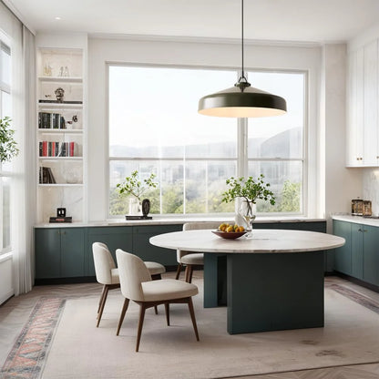 Nerys Nordic Pendant Light | Minimalist Morandi Matte Metal Ceiling Light
