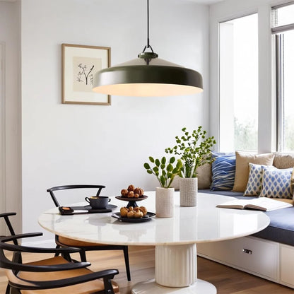 Nerys Nordic Pendant Light | Minimalist Morandi Matte Metal Ceiling Light