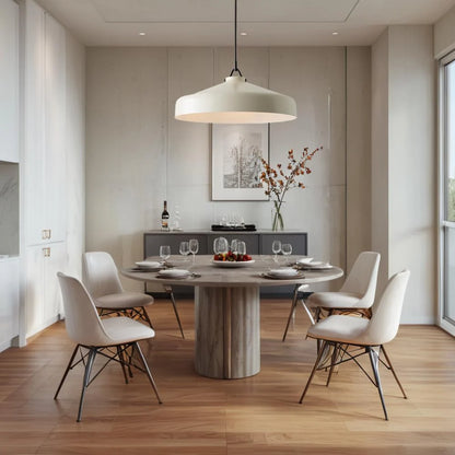 Nerys Nordic Pendant Light | Minimalist Morandi Matte Metal Ceiling Light