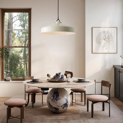 Nerys Nordic Pendant Light | Minimalist Morandi Matte Metal Ceiling Light