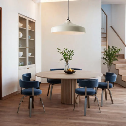 Nerys Nordic Pendant Light | Minimalist Morandi Matte Metal Ceiling Light