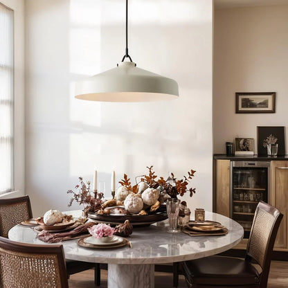 Nerys Nordic Pendant Light | Minimalist Morandi Matte Metal Ceiling Light