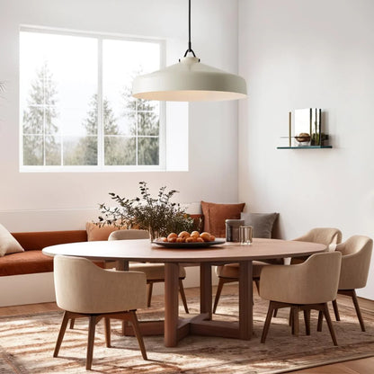 Nerys Nordic Pendant Light | Minimalist Morandi Matte Metal Ceiling Light