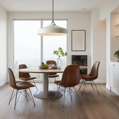 Nerys Nordic Pendant Light | Minimalist Morandi Matte Metal Ceiling Light