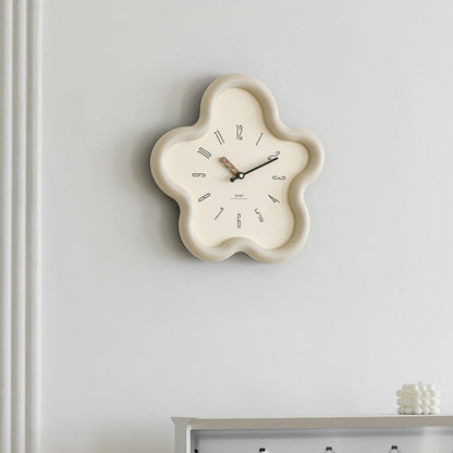 Flower Pendulum Clock | 3D Design Wall Clock for Bedroom Style