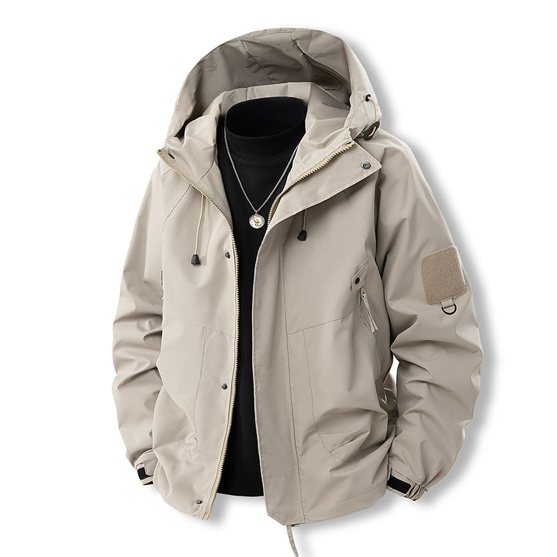 Men’s Hooded Jacket | Modern Outdoor Utility Fit
