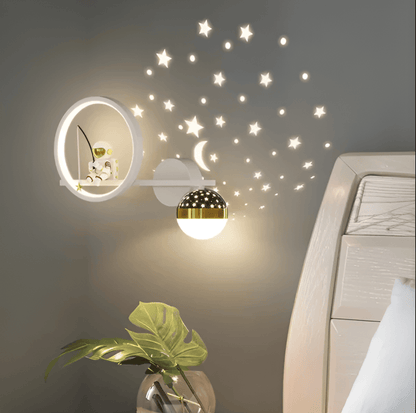 Kids Wall Lamp | Star Projector Night Light for Children’s Room