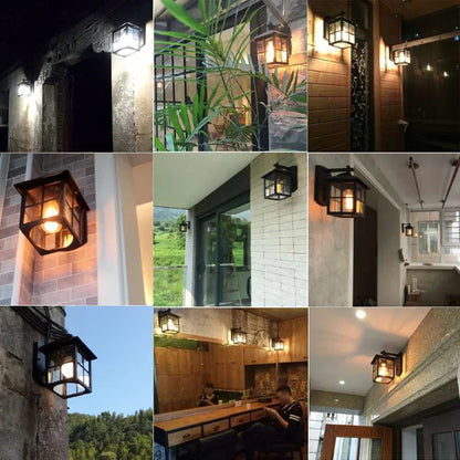Outdoor Lantern Wall Light | Vintage