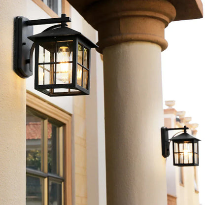 Outdoor Lantern Wall Light | Vintage