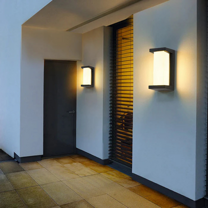 Outdoor LED Wall Lamp | Modern Garden and Patio Lighting