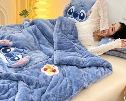 Luxyecs | Blanket with Pillow Set