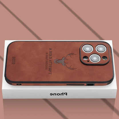 Real Leather iPhone Case | Shockproof, Stylish & Slim Design