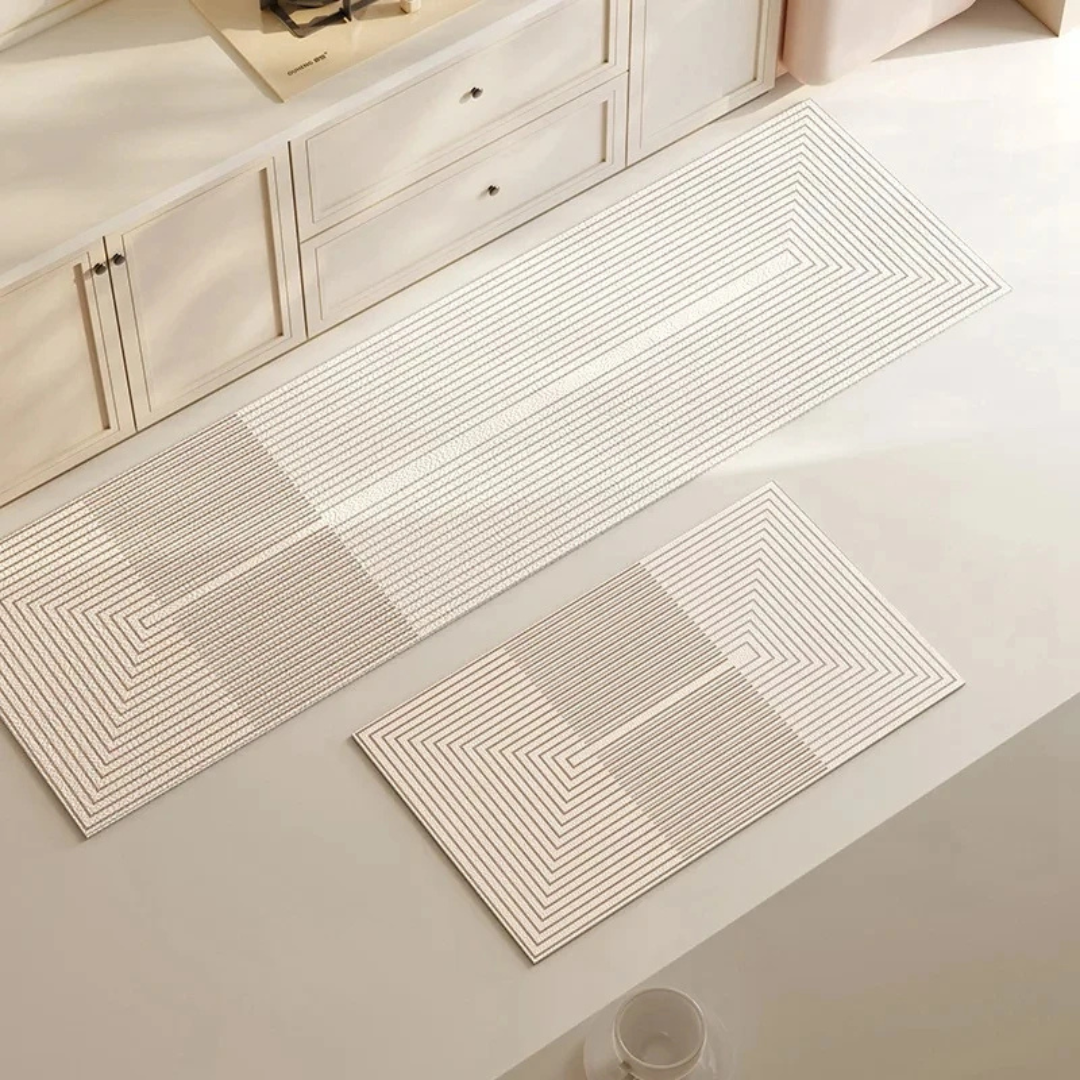 Non-Slip Absorbent Kitchen Mat | Quick-Dry Floor Mat for Cooking and Dining